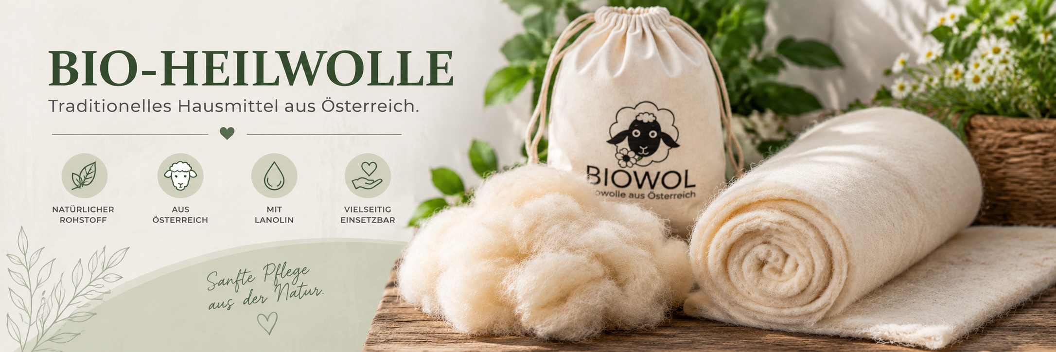 Organic Healing Wool