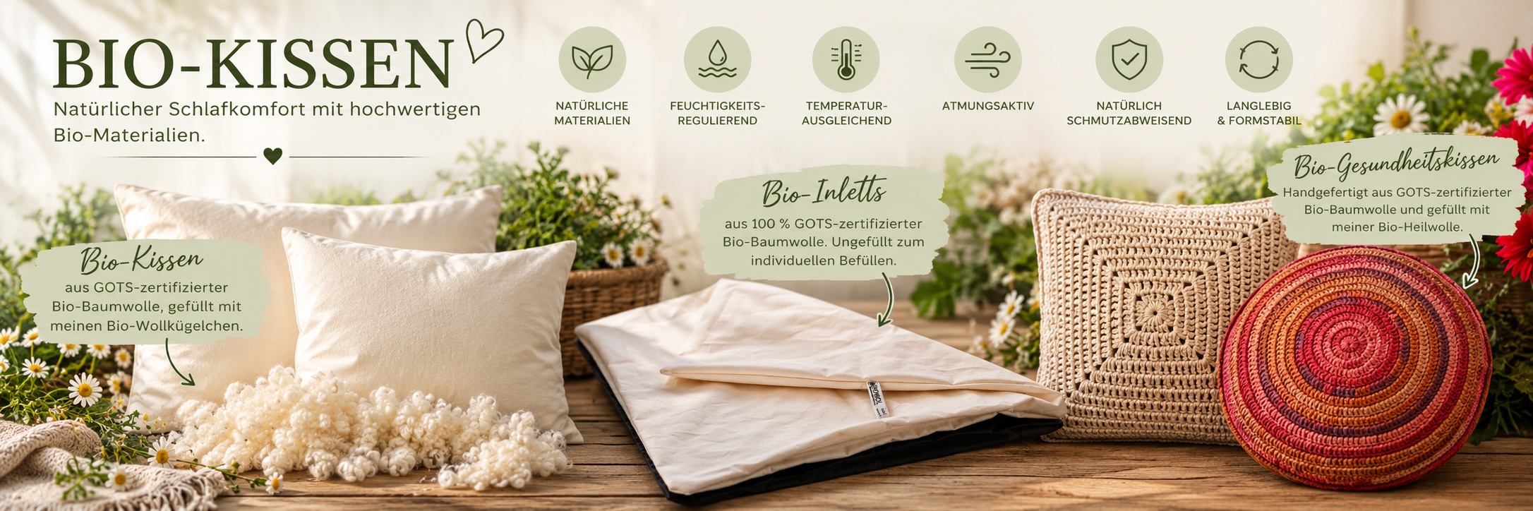 Organic Pillows