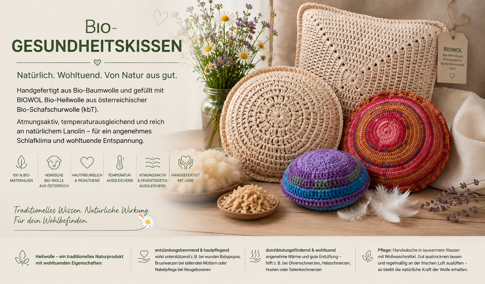 Bio-Gesundheitskissen
