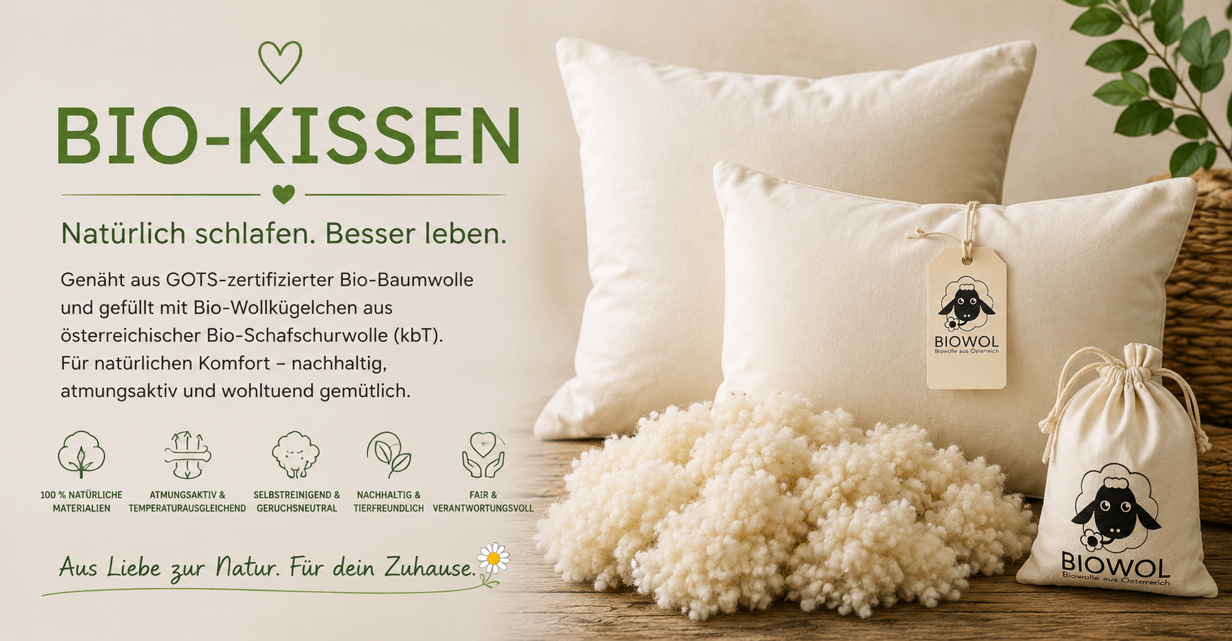 Bio-Kissen