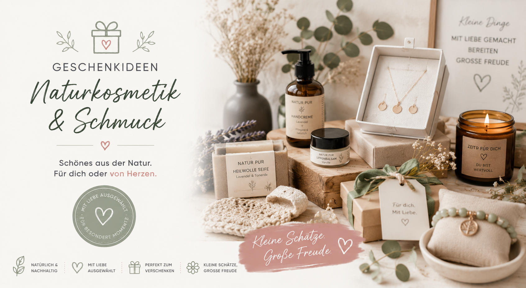 Natural Cosmetics & Jewelry
