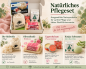 Preview: Beauty Gift Set – natural care with bio wool, soap, lip balm & konjac sponge