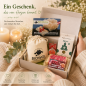 Preview: Beauty Geschenkset – natürliche & nachhaltige Pflege mit Bio-Heilwolle, Seife, Lippenpflege & Konjac Schwamm