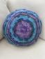 Preview: Organic Health Pillow, round, handmade with organic cotton and healing wool