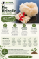 Preview: Organic Healing Wool, kbT (300 g in cotton bag, ethically produced)
