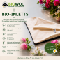 Preview: Bio-Kissen-Inlett 30x30 cm (ohne Füllung)