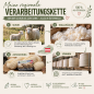 Preview: Organic Merino wool with organic Jura sheep wool (kbT) - beige