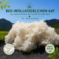 Preview: Bio-Wollkügelchen als Füllmaterial, kbT (1 kg verpackungsfrei)