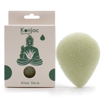 Konjac-Schwamm Aloe Vera – beruhigende und pflegende Reinigung aus der Natur