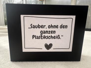 Geschenkbox Bio-Seife auf Heilwolle – handgemacht, natürlich, zum Schmunzeln