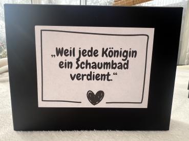 Geschenkbox Bio-Seife auf Heilwolle – handgemacht, natürlich, zum Schmunzeln