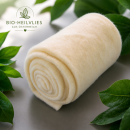 Organic healing wool in fleece, controlled organic farming (approx. 150 x 200 cm = approx. 500 g roll, packaging-free)